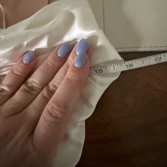 ALESSANDRA RICH Asymmetric feather-trimmed silk-satin gown 36 - Picture 14 of 14